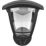 Luceco  Outdoor LED Bottom Arm Coach Lantern Black 8W 640lm