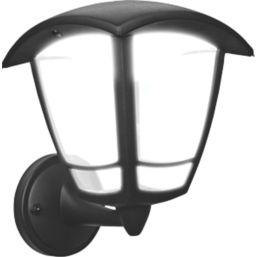 Luceco  Outdoor LED Bottom Arm Coach Lantern Black 8W 640lm