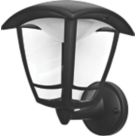 Luceco  Outdoor LED Bottom Arm Coach Lantern Black 8W 640lm