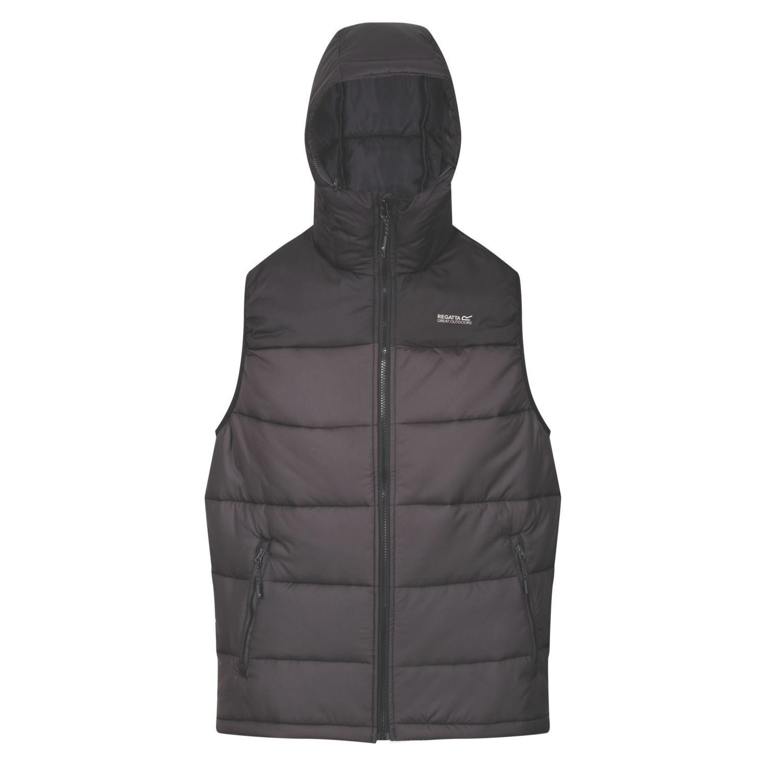 Regatta Nevado Bodywarmer Black/Ash Large 41.5" Chest (788JW)