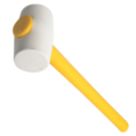 Thor THO61952WFG White Rubber Mallet 10oz (0.3kg)