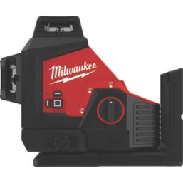 Milwaukee M123PL-0 12V Li-Ion RedLithium Green Self-Levelling Multi-Line Laser Level - Bare