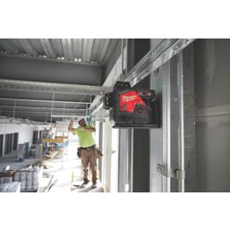 Milwaukee M123PL-0 12V Li-Ion RedLithium Green Self-Levelling Multi-Line Laser Level - Bare