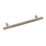 Elite Knobs & Handles Kensington Knurled T Bar Handle Antique Brass 213mm