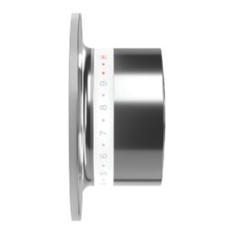 Mira Mode Dual Gravity-Pumped Rear-Fed Chrome Thermostatic Digital Bath/Shower Mixer