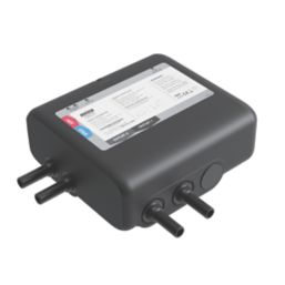 Mira Mode Dual Gravity-Pumped Rear-Fed Chrome Thermostatic Digital Bath/Shower Mixer