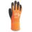 Wonder Grip WG-338 Thermo Plus 9 Thermal Waterproof Gloves Orange Large