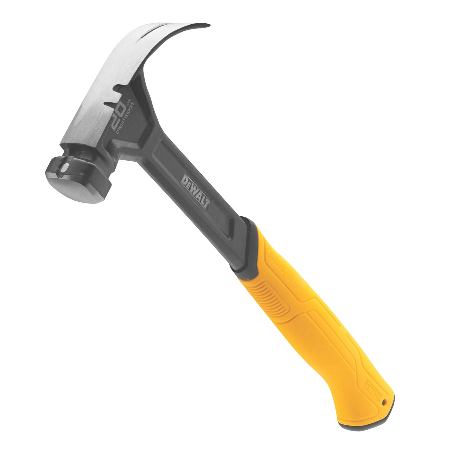 DEWALT XP One-Piece Curved Claw Hammer 20oz (0.62kg) (788XR)