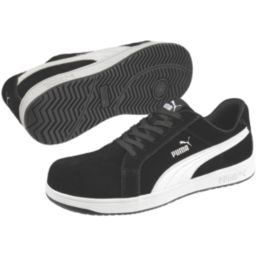 Puma Iconic Size 12  Black    Safety Trainers