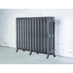 Arroll 760mm x 1074mm 6387BTU Cast Grey Cast Iron 3 Column Radiator