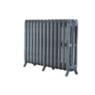 Arroll 760mm x 1074mm 6387BTU Cast Grey Cast Iron 3 Column Radiator