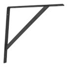 Heavy Duty Brackets Black 300mm x 300mm 2 Pack