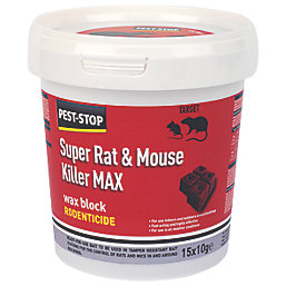 Pest-Stop  Rodent Wax Blocks 10g 15 Pack