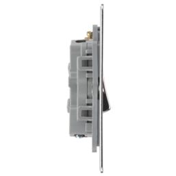 LAP  10AX 3-Gang 2-Way Light Switch  Polished Chrome