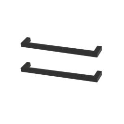 Essentials Golpar D Handles Matt Black 169mm 2 Pieces