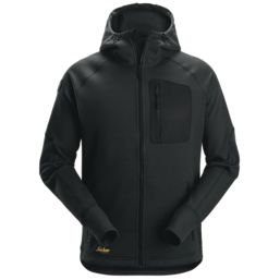 Snickers 8041 FlexiWork Hoodie Black X Large 46" Chest