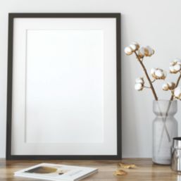 Essentials Black Corner Profile 1m x 10mm x 10mm