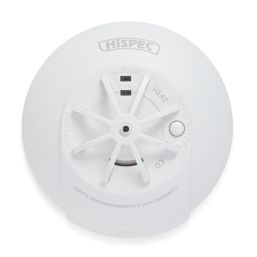 Hispec HSSA/HCO/FF10  Mains Interlinked Fast Fix Interlinked Multi Sensor Heat & Carbon Monoxide Alarm