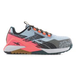 Reebok Nano X1 Adventure Size 4 Womens Grey / Pink  Water-Resistant  Safety Trainers
