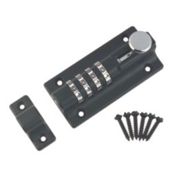 Smith & Locke Gate Bolt Black 120mm