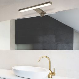 LAP Craven 300mm LED Mirror Light Antique Brass 9W 900lm
