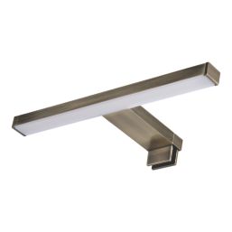 LAP Craven 300mm LED Mirror Light Antique Brass 9W 900lm