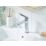 Bristan Frammento Chrome-Plated 170mm Standard Lever Mono Basin Mixer Tap  With Clicker Waste