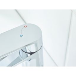 Bristan Frammento Chrome-Plated 170mm Standard Lever Mono Basin Mixer Tap  With Clicker Waste