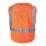 Milwaukee  Hi-Vis Vest Orange 2X Large / 3X Large 46" Chest