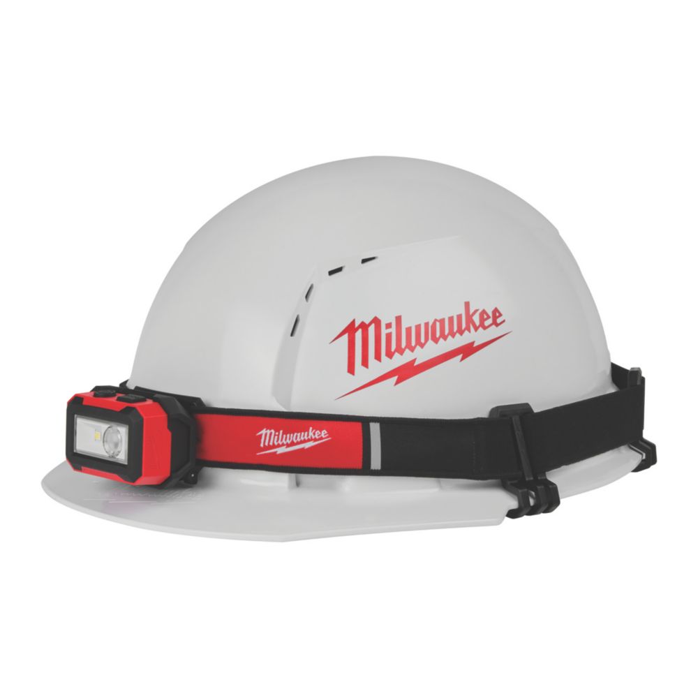 Milwaukee hard hat on sale light clips