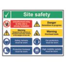 Essentials  "Site Safety" Notice Sign 600mm x 800mm