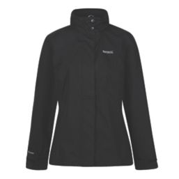 Regatta Daysha Womens Waterproof Jacket Black Size 14