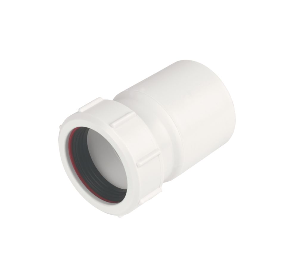 McAlpine ZT26L Compression Straight Reducer White 50mm x 40mm