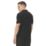 Regatta Honestly Made Polo Shirt Black Small 37" Chest