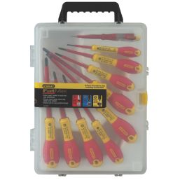 Stanley FatMax 5-62-573 Mixed  VDE Screwdrivers 10 Piece Set