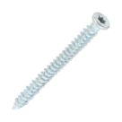 Timco  TX Flat Self Tapping Concrete Screws 7.5mm x 80mm 100 Pack