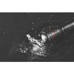 Nebo Davinci 1000 Rechargeable LED Handheld Torch Grey 1000lm