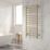 Reina 1200mm x 500mm 495BTU Brass Flat Electric Towel Radiator