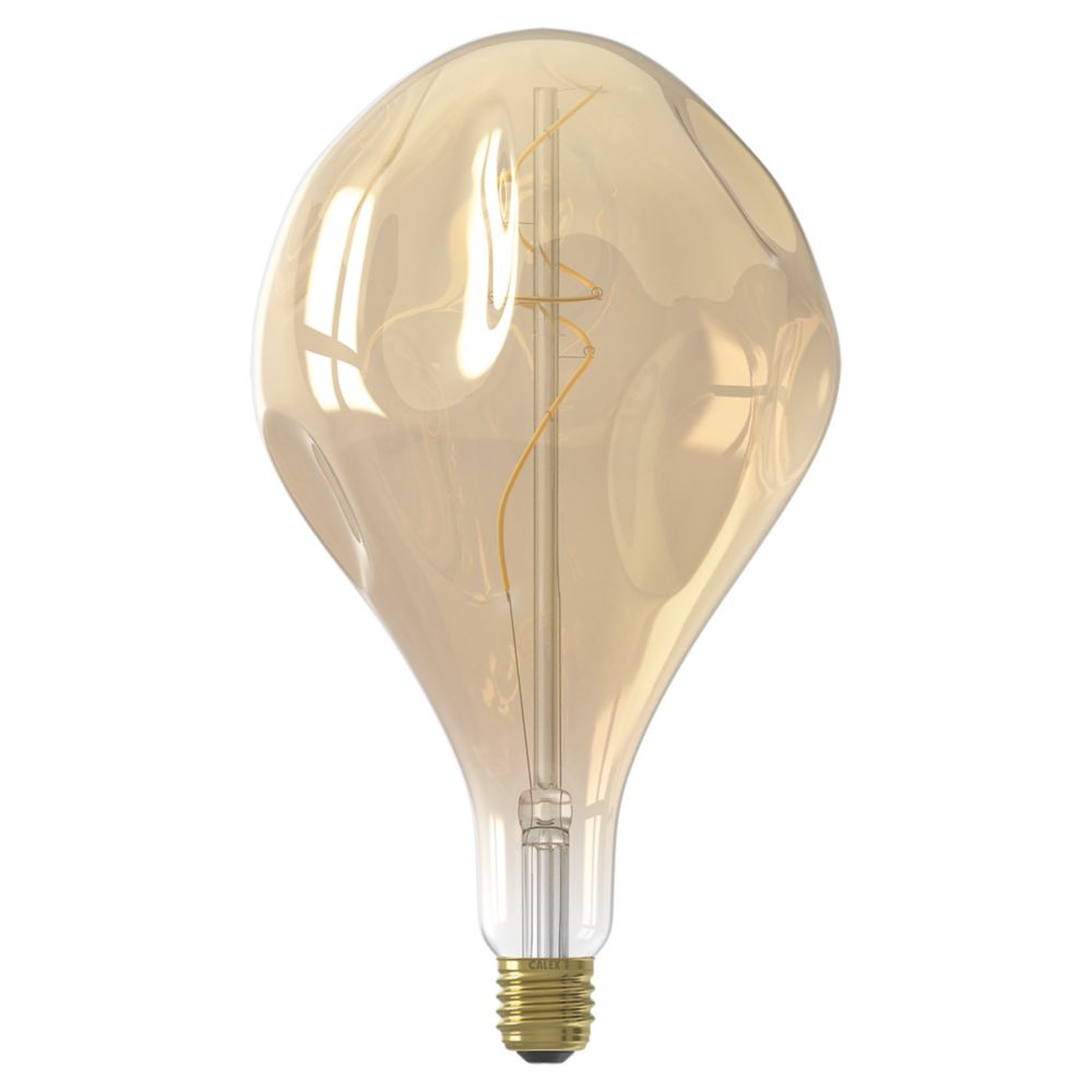 Calex XXL EVO Gold E27 Decorative LED Light Bulb 300lm 6W Screwfix