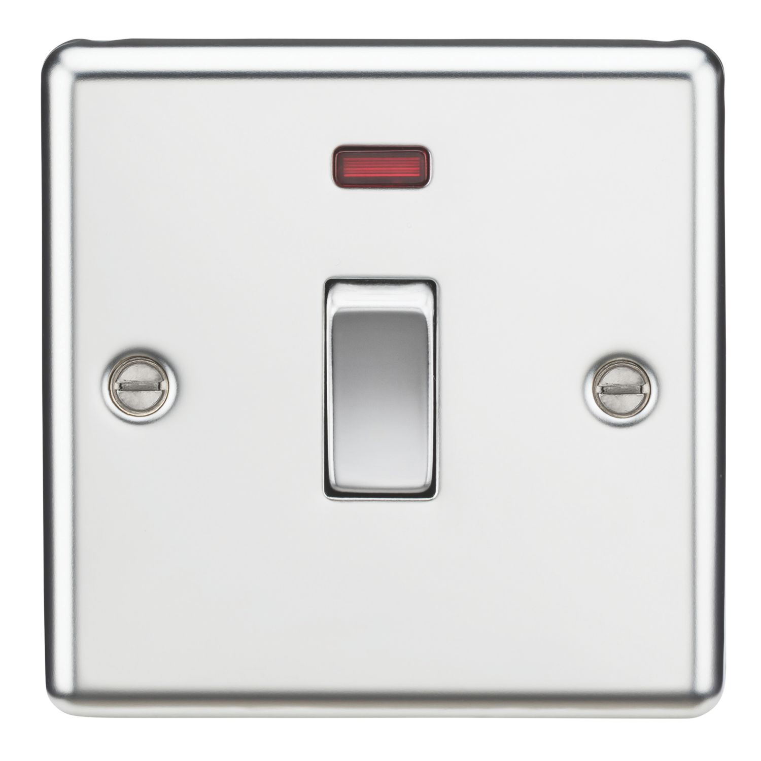 Knightsbridge 20A 1-Gang DP Control Switch Polished Chrome with LED (789TY)