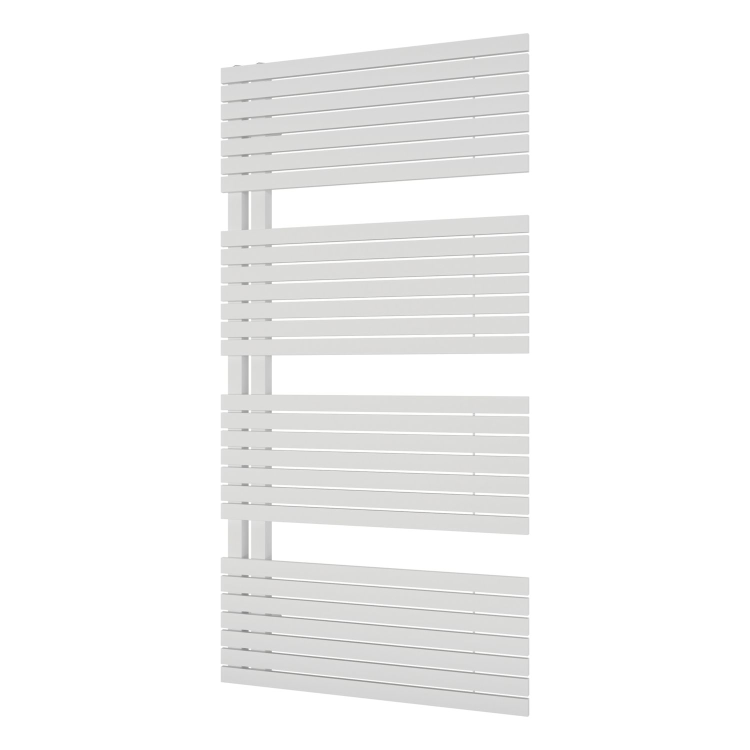 Ximax Watson Open 1185mm x 600mm 1925BTU White Vertical Towel Radiator (789YE)