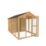 Mercia Staffordshire 6' x 10' (Nominal) Apex Shiplap T&G Timber Dog Kennel
