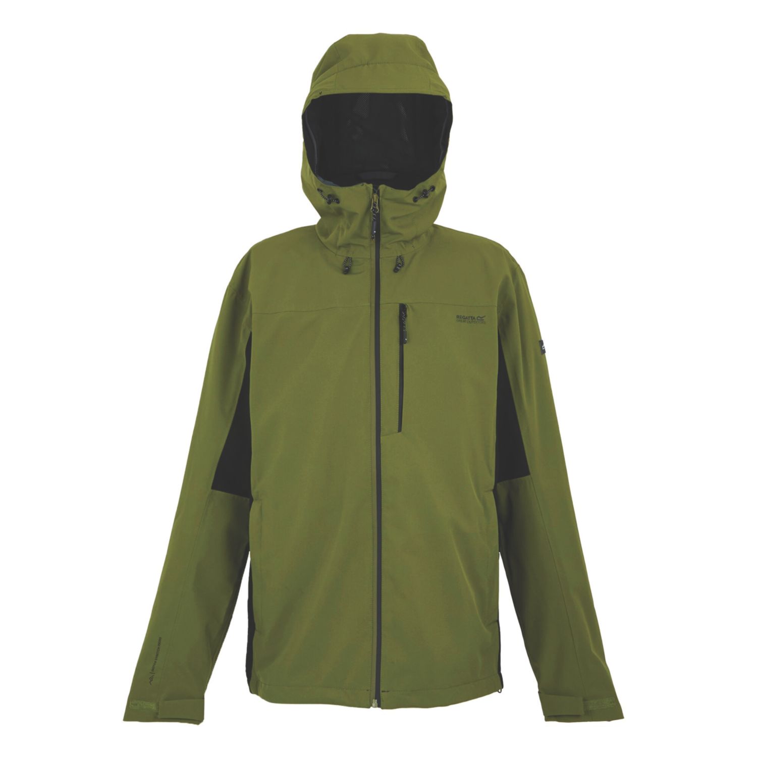 Regatta Birchdale II Waterproof & Breathable WaterProof Jacket Black 3X Large Size 58" Chest (789YT)