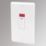 LAP  45A 2-Gang DP Cooker Switch White with Neon
