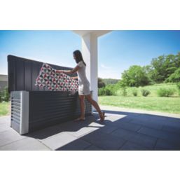 Trimetals  850Ltr 6' x 2' 6" (Nominal) Metal Garden Storage Box Anthracite