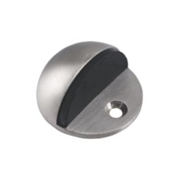 Eclipse Oval Door Stop 45 x 25mm Satin Stainless Steel