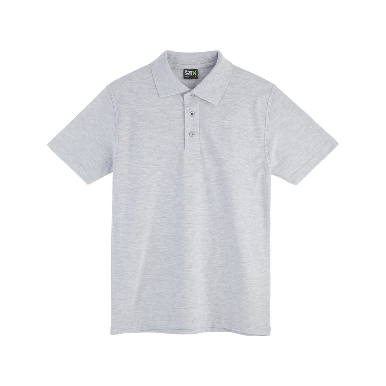 Pro RTX Polo Shirt Heather Grey Medium 38 / 40" Chest (790AL)