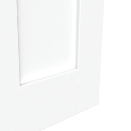 Green & Taylor Victorian Satin Painted White Wooden Shaker Internal Fire FD30 Door 1981mm x 762mm