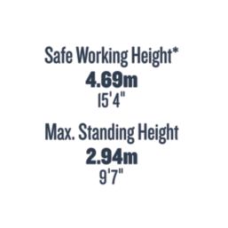 Werner TradePRO D-Rung  4.08m Extension Ladder