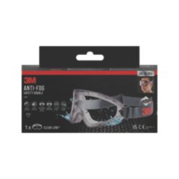 3M 2891 Clear Lens Safety Goggles